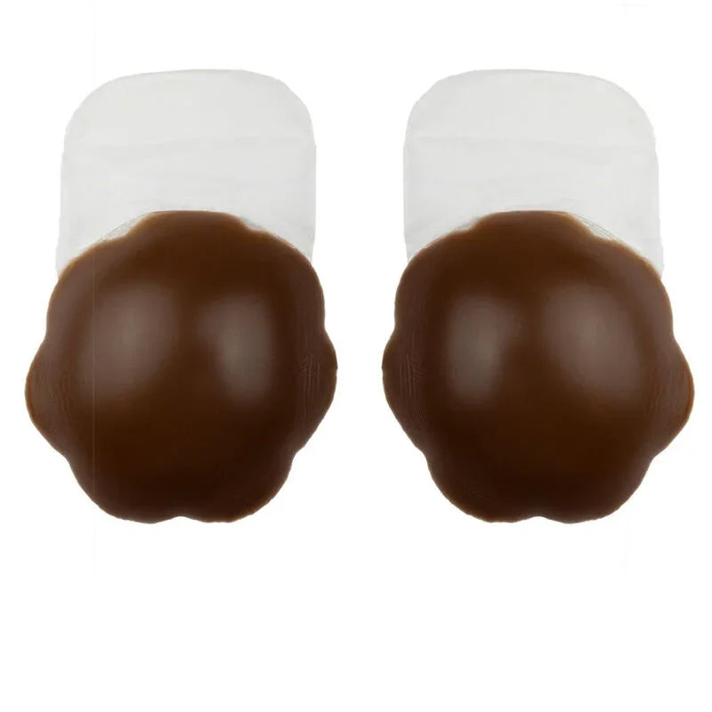 BYE-BRA - ELEVADOR PECHO PUSH-UP SILICONA NATURAL TALLA M - Nuvica