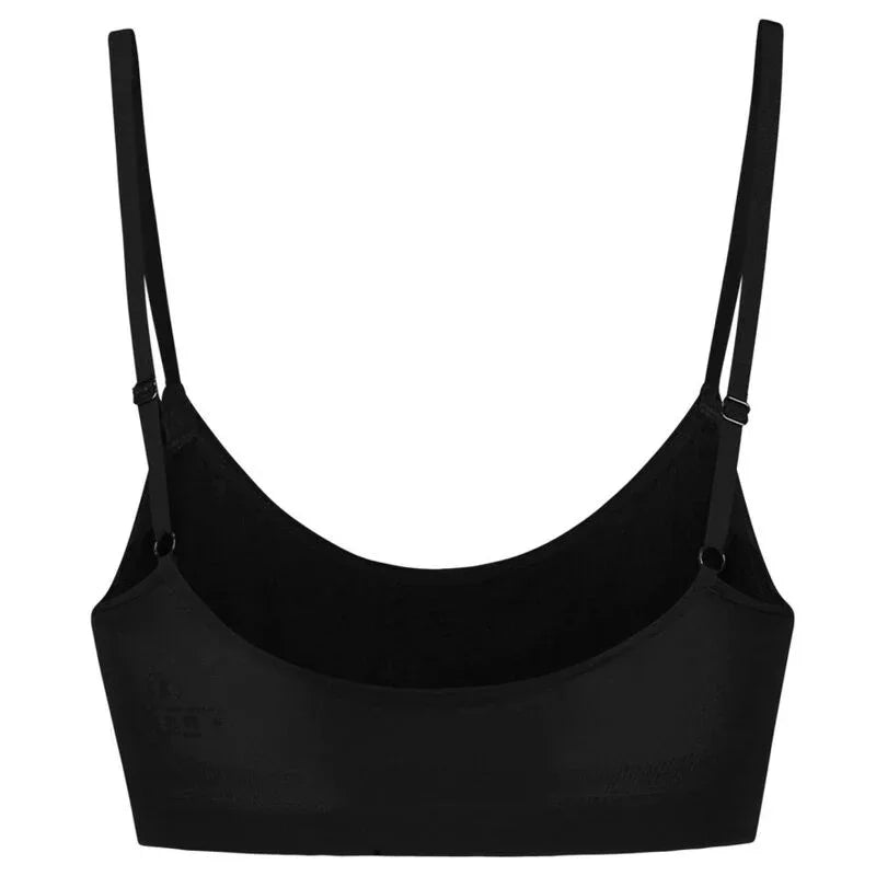 BYE-BRA - MEDIUM CONTROL SUJETADOR SIN COSTURAS NEGRO TALLA XL - Nuvica