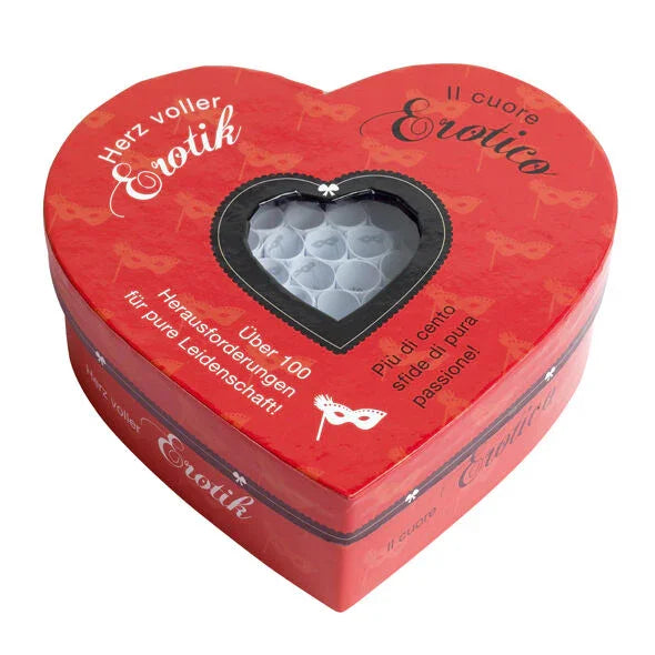 TEASE & PLEASE - HERZ VOLLER EROTIK & IL CUORE ERÓTICO ROJO - Nuvica