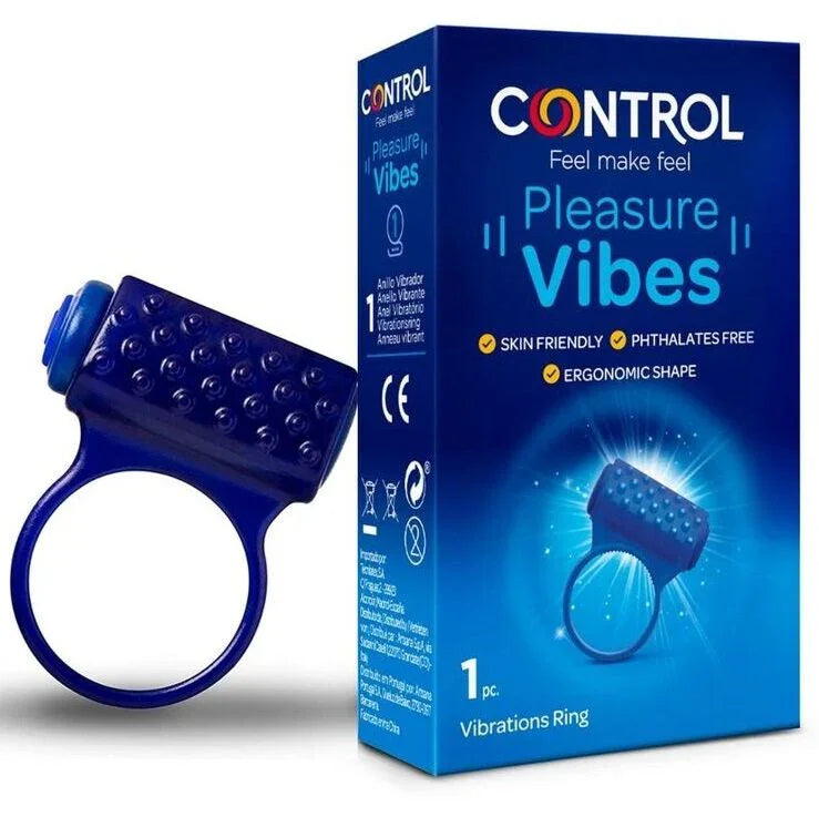 CONTROL - PLEASURE VIBES ANILLO VIBRADOR - Nuvica
