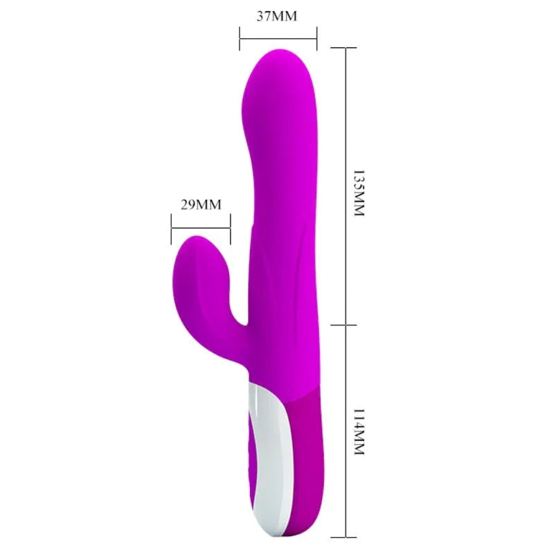 PRETTY LOVE - DEMPSEY VIBRADOR HINCHABLE RECARGABLE - Nuvica