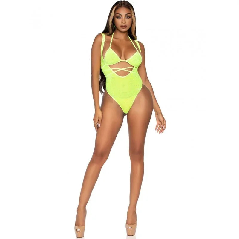 LEG AVENUE - BIKINI TOP AND BODY TALLA ÚNICA - Nuvica