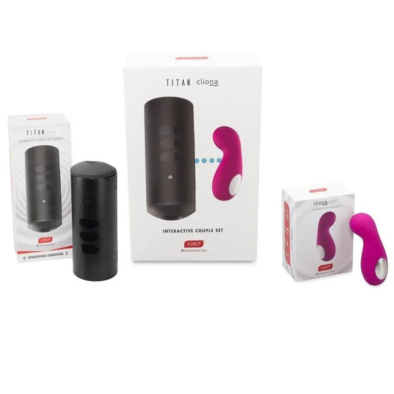 KIIROO - TITAN Y CLIONA SET PAREJAS LILA - Nuvica