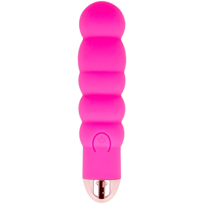 DOLCE VITA - VIBRADOR RECARGABLE SIX ROSA 7 VELOCIDADES - Nuvica