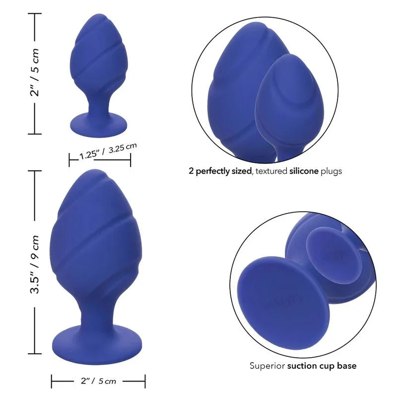 CALEXOTICS - CHEEKY PLUGS ANALES LILA - Nuvica