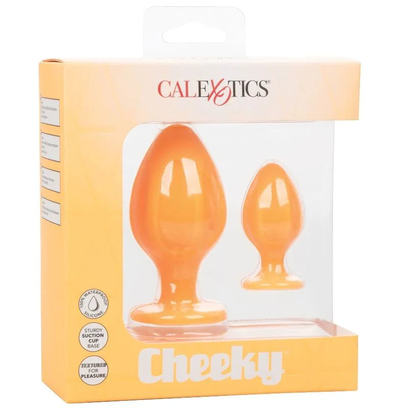 CALEXOTICS - CHEEKY PLUGS ANALES NARANJA - Nuvica