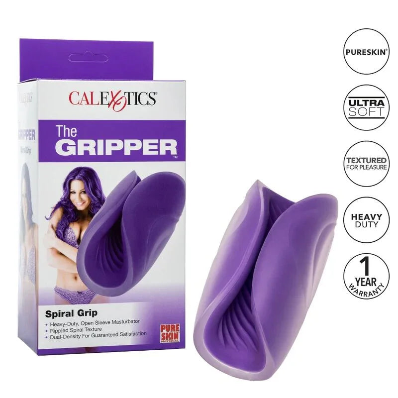 CALEXOTICS - SPIRAL GRIP MASTURBADOR TEXTURADO - Nuvica