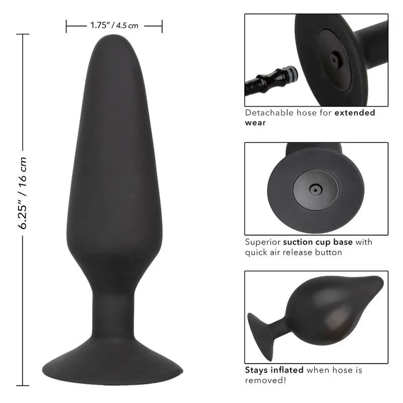 CALEXOTICS - XL SILICONE INFLATABLE PLUG - Nuvica