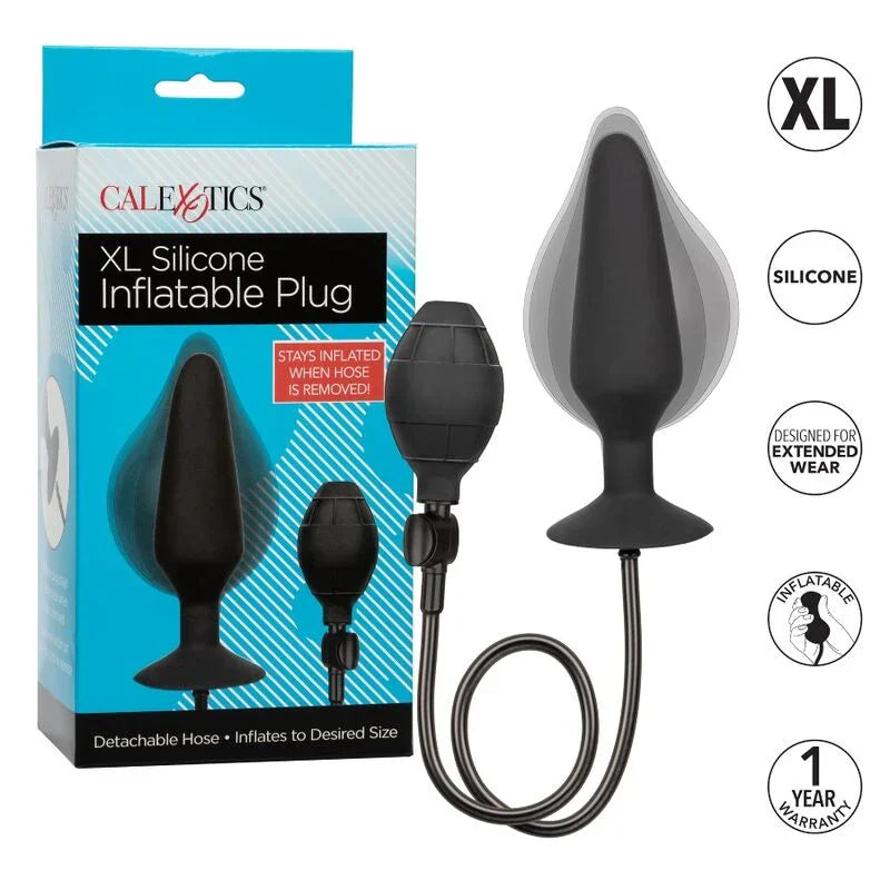 CALEXOTICS - XL SILICONE INFLATABLE PLUG - Nuvica
