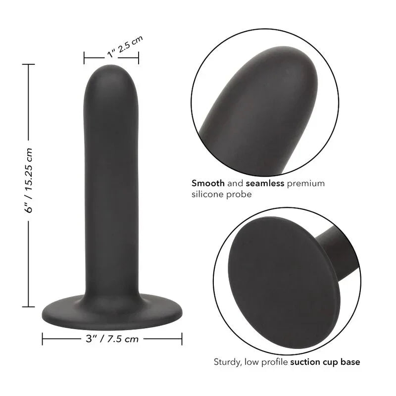 CALEXOTICS - BOUNDLESS DILDO LISO 15.25 CM COMPATIBLE CON ARNÉS - Nuvica
