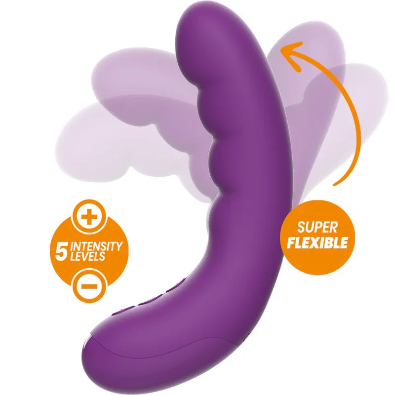 REWOLUTION - REWOCURVY VIBRADOR FLEXIBLE RECARGABLE - Nuvica