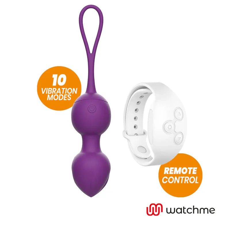 REWOLUTION - REWOBEADS BOLAS VIBRADORAS CONTROL REMOTO CON TECNOLOGIA WATCHME - Nuvica