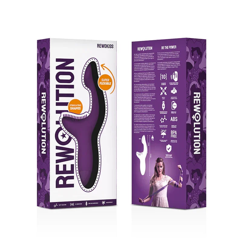 REWOLUTION - REWOKISS VIBRADOR ESTIMULADOR PUNTO A - Nuvica