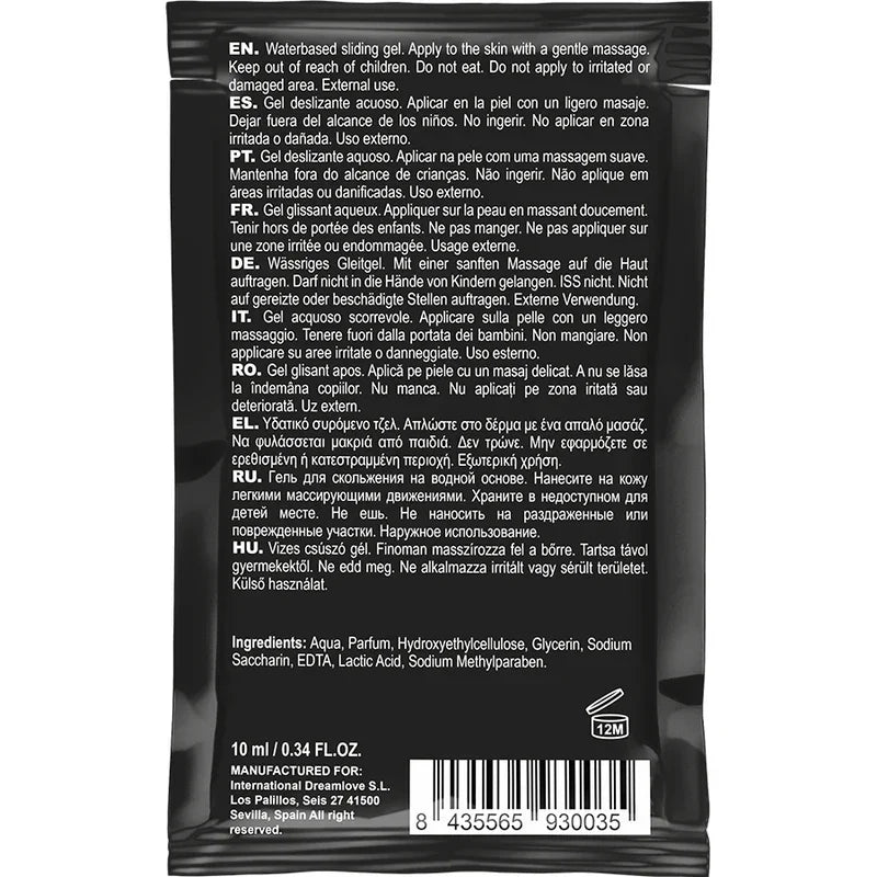 COQUETTE CHIC DESIRE - POCKET LUBRICANTE KISSABLE BASE AGUA FRESA 10 ML - Nuvica