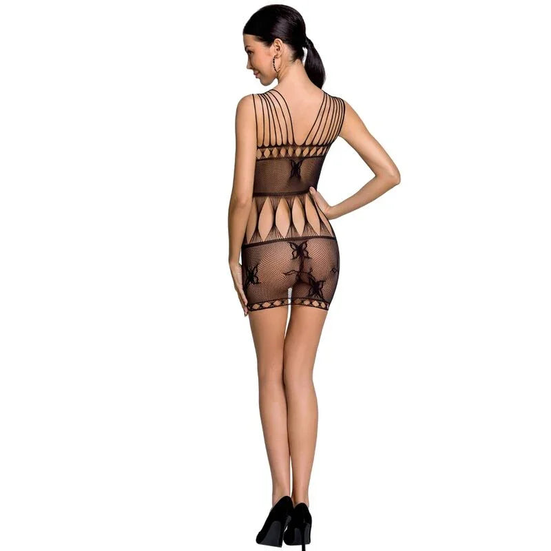 PASSION - WOMAN BS090 BODYSTOCKING NEGRO TALLA ÚNICA - Nuvica