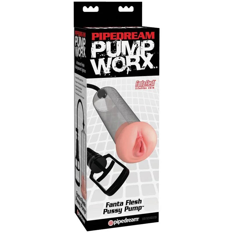 PUMP WORX - BOMBA DE ERECCIÓN CON VAGINA - Nuvica