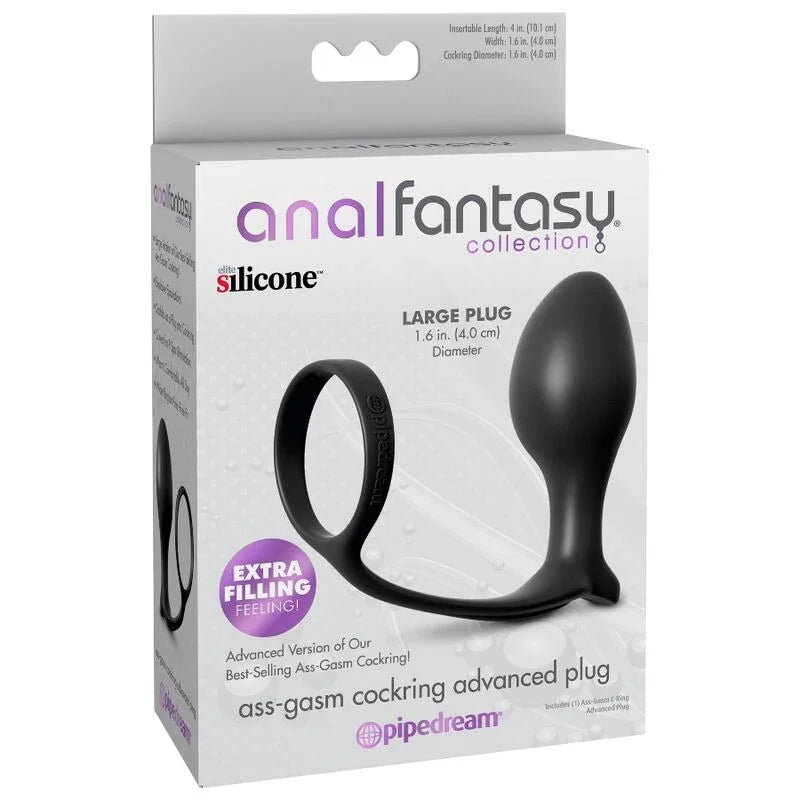 ANAL FANTASY - COLLECTION ASS-GASM ANILLO ADVANCED CON PLUG ANAL - Nuvica