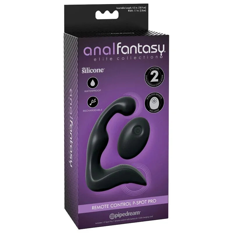 ANAL FANTASY ELITE COLLECTION - MASAJEADOR PROSTÁTICO PRO REMOTO - Nuvica