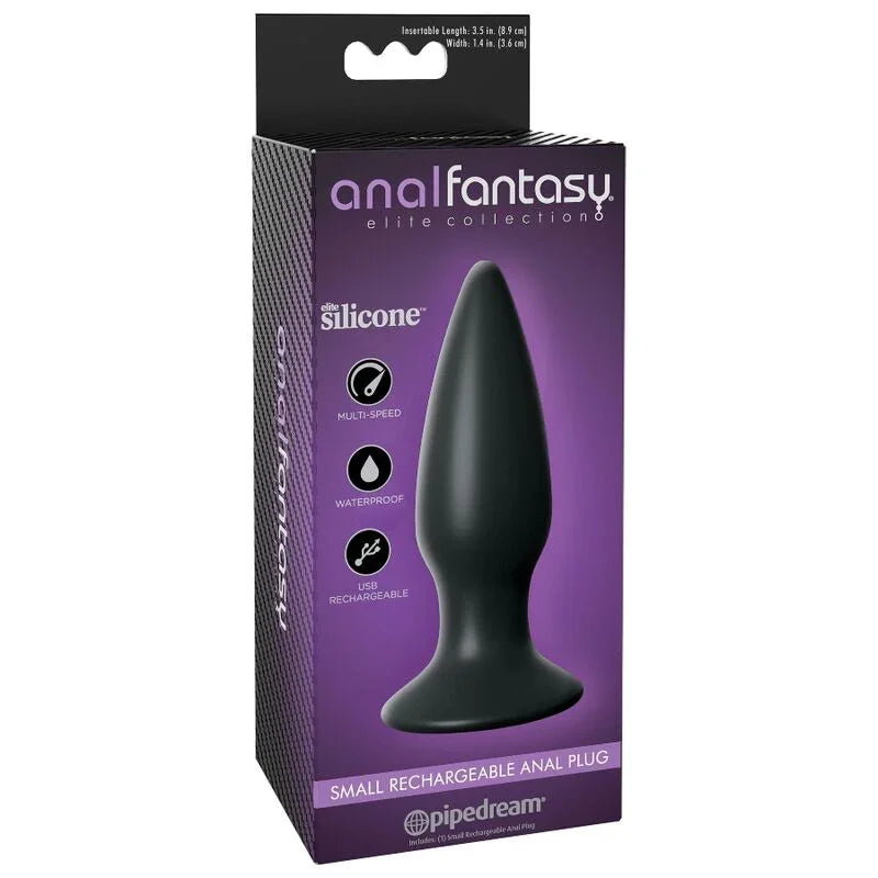 ANAL FANTASY ELITE COLLECTION - PLUG ANAL RECARGABLE PEQUEÑO - Nuvica