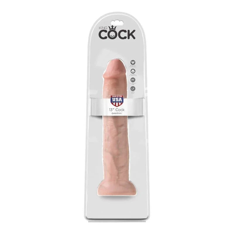 KING COCK - DILDO REALÍSTICO 33 CM - Nuvica