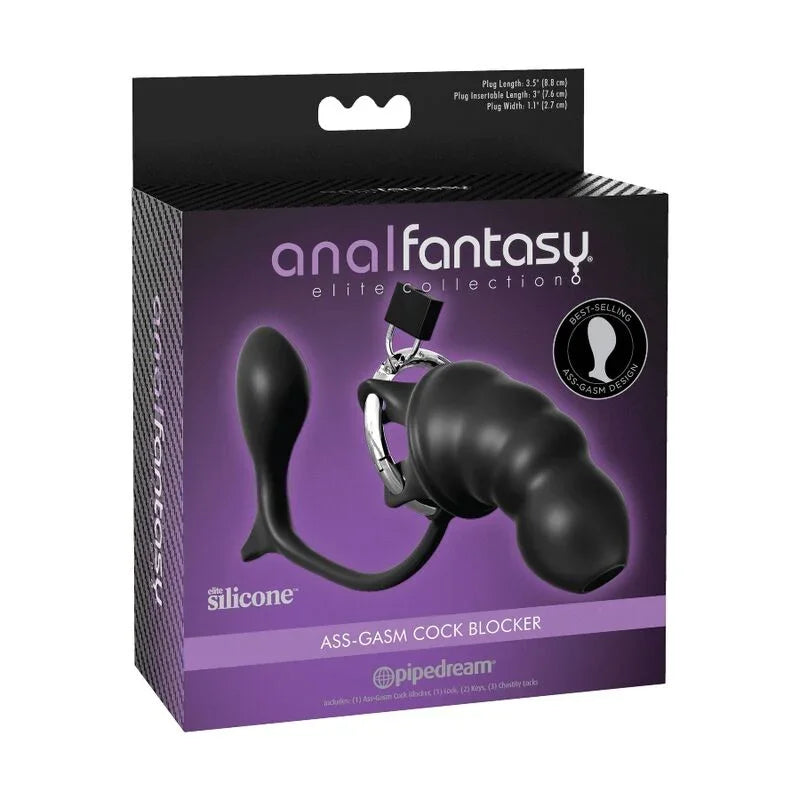 ANAL FANTASY ELITE COLLECTION - ASS-GASM COCK BLOCKER - Nuvica