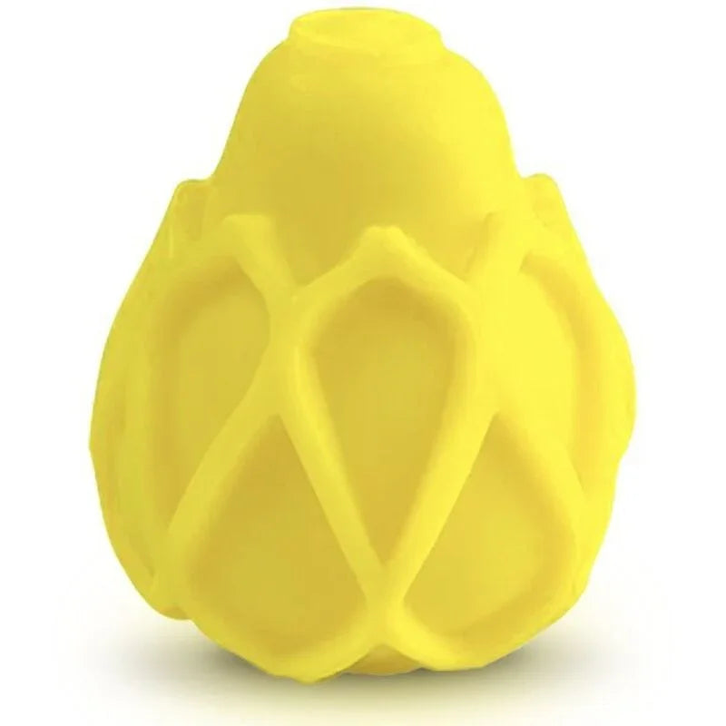 G-VIBE - HUEVO MASTURBADOR TEXTURADO REUTILIZABLE AMARILLO - Nuvica