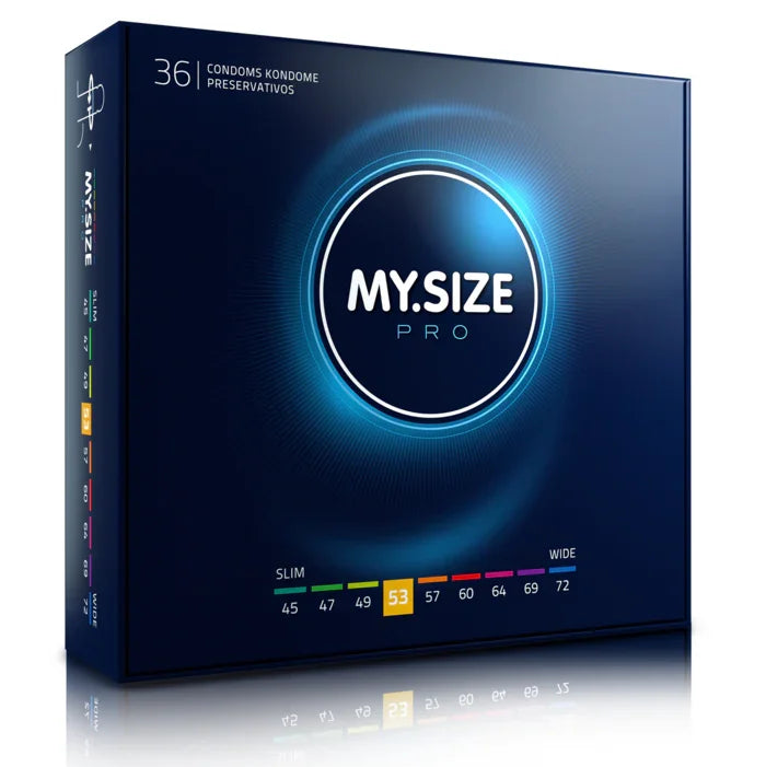 MY SIZE - PRO PRESERVATIVOS 53 MM 36 UNIDADES - Nuvica
