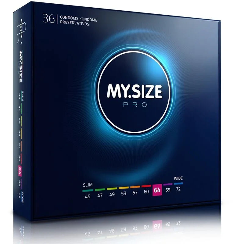 MY SIZE - PRO PRESERVATIVOS 64 MM 36 UNIDADES - Nuvica