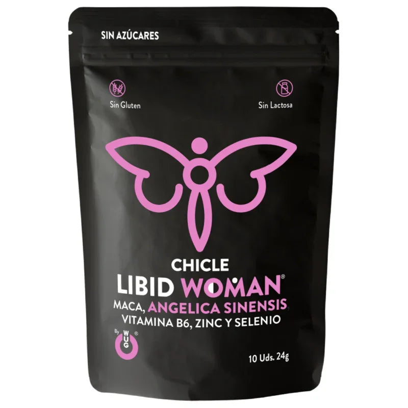WUG SEX SENSE - LIBID WOMAN CHICLE AUMENTO LIBIDO MUJER 10 UNIDADES - Nuvica