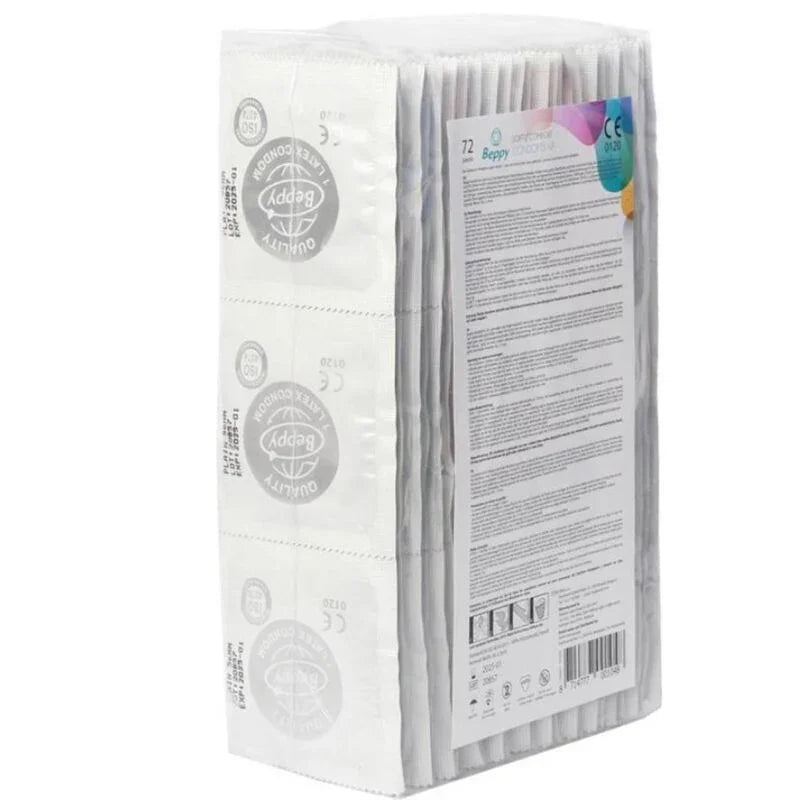BEPPY - PRESERVATIVOS NATURALES 72 UNITS - Nuvica