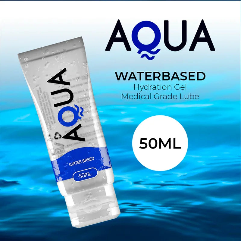 AQUA QUALITY - LUBRICANTE BASE DE AGUA 50 ML - Nuvica