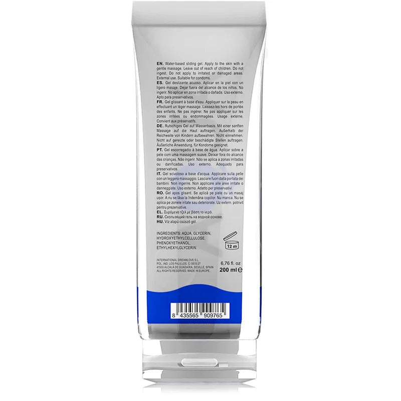 AQUA QUALITY - LUBRICANTE BASE DE AGUA 200 ML - Nuvica