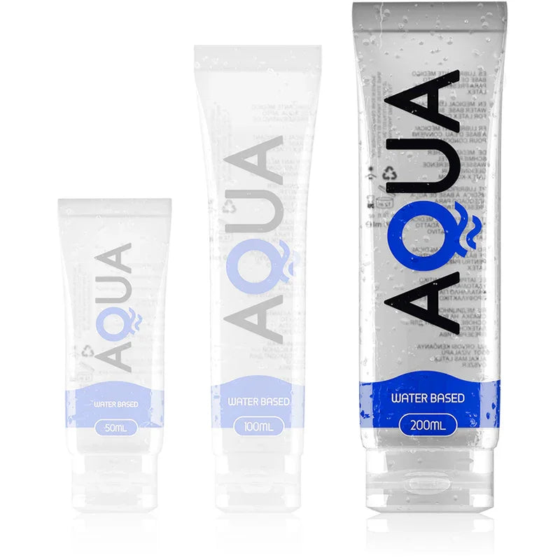 AQUA QUALITY - LUBRICANTE BASE DE AGUA 200 ML - Nuvica