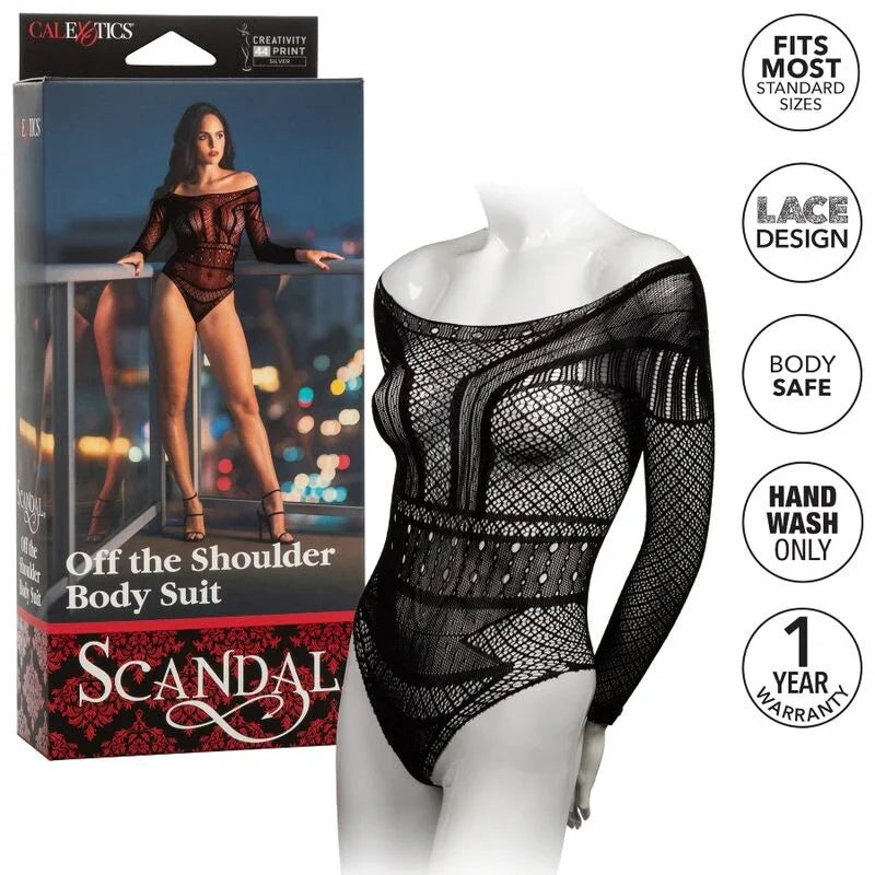 CALEXOTICS - SCANDAL TEDDY ONE SIZE - Nuvica