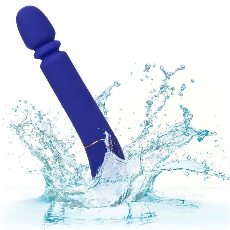CALEXOTICS - SHAMELESS SLIM THUMPER MASAJEADOR AZUL - Nuvica