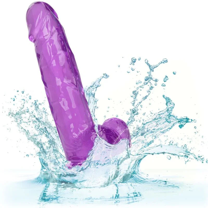 CALEXOTICS - SIZE QUEEN DILDO LILA 15.3 CM - Nuvica