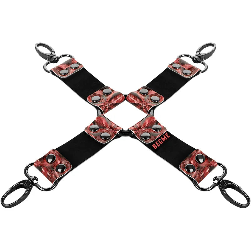 BEGME - RED EDITION HOG TIE CUERO VEGANO - Nuvica