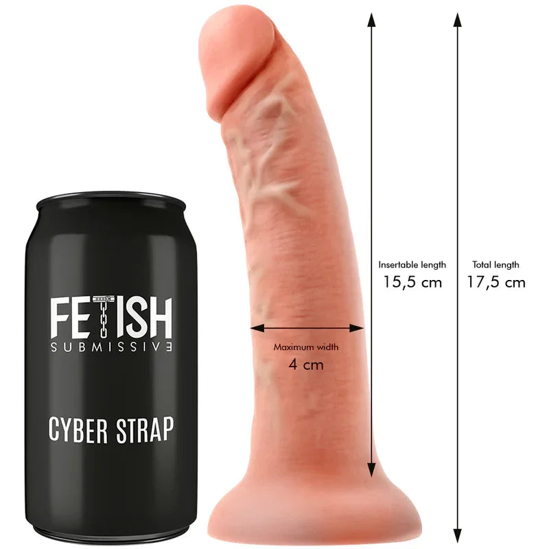 FETISH SUBMISSIVE CYBER STRAP - ARNÉS CON DILDO Y BALA CONTROL REMOTO TECNOLOGÍA WATCHME S - Nuvica