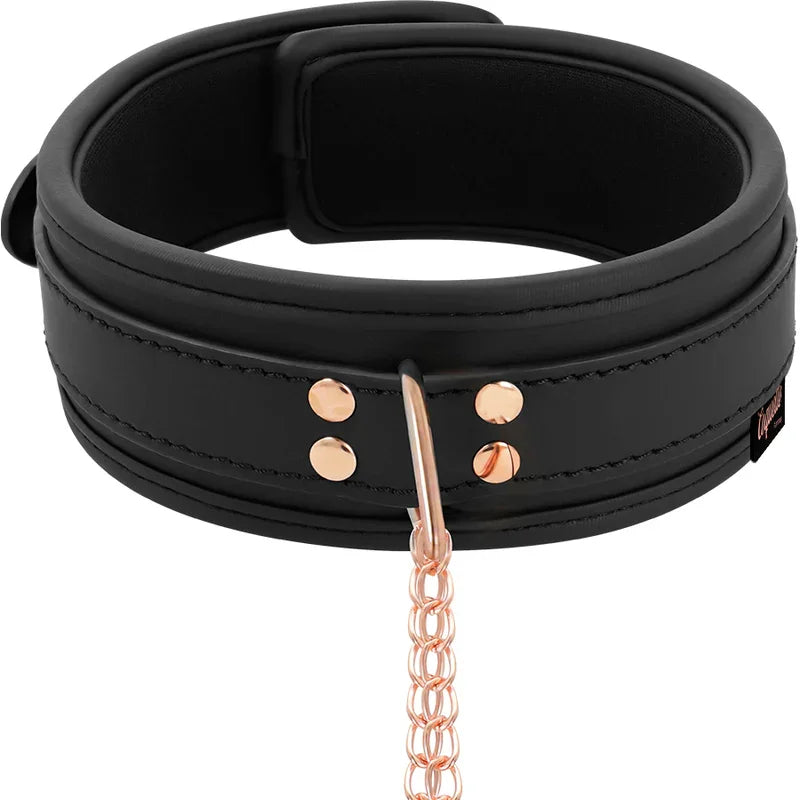 COQUETTE CHIC DESIRE - FANTASY COLLAR CON PINZAS PEZONES CON FORRO DE NEOPRENO - Nuvica