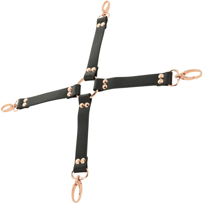 COQUETTE CHIC DESIRE - FANTASY HOG TIE CUERO VEGANO - Nuvica