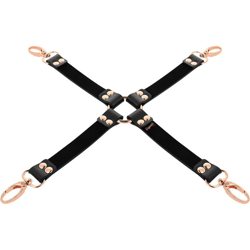 COQUETTE CHIC DESIRE - FANTASY HOG TIE CUERO VEGANO - Nuvica