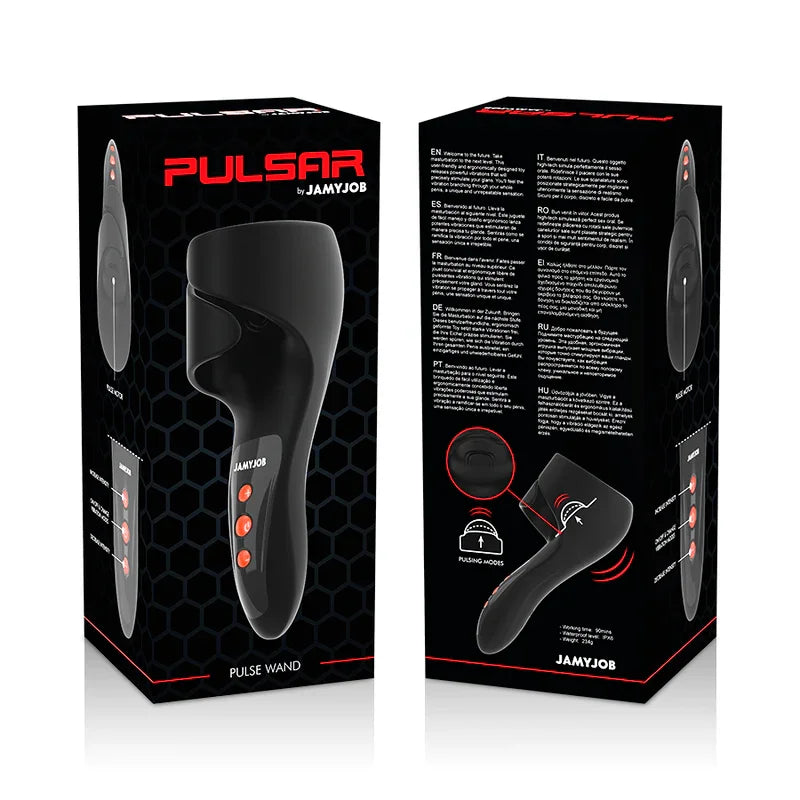 JAMYJOB - PULSAR MASTURBADOR CON MODOS VIBRACIÓN Y PULSACIÓN - Nuvica