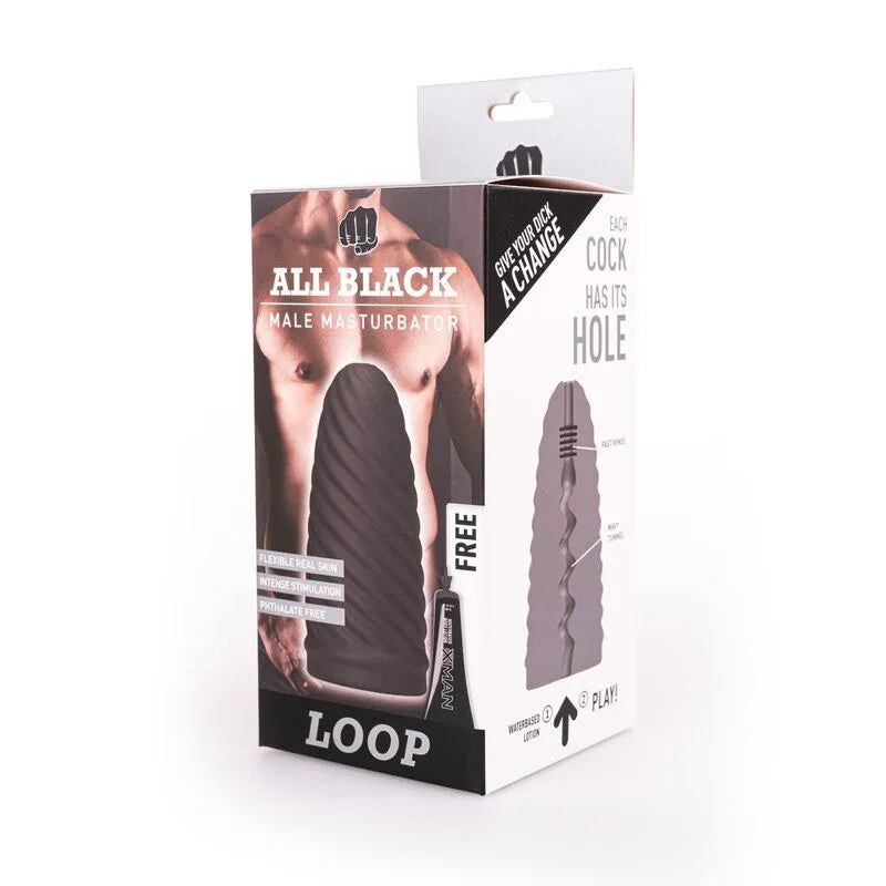 ALL BLACK - MASTURBADOR LOOP MODELO 1 - Nuvica