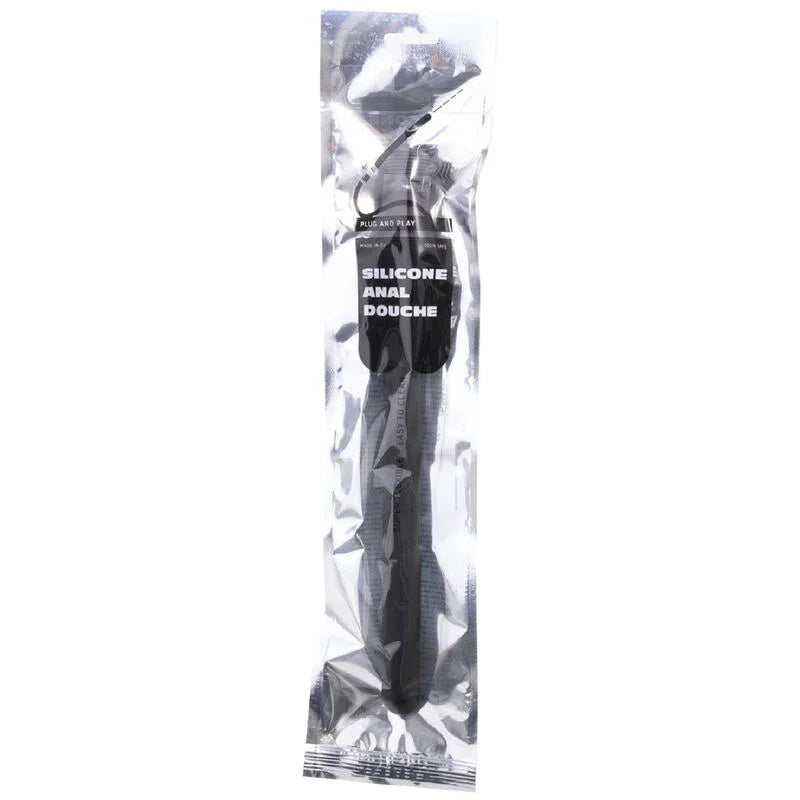 ALL BLACK - MEGA RIPPLE DUCHA ANAL SILICONA 28.5 CM - Nuvica
