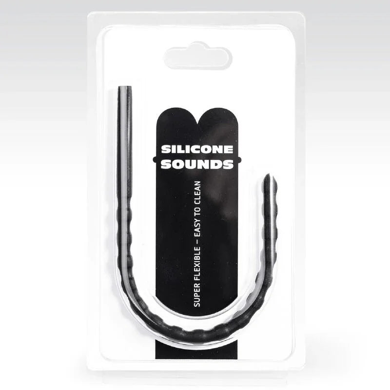 ALL BLACK - 6/8 MM SONDA URETRAL SILICONA - Nuvica