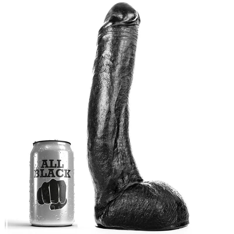 ALL BLACK - DONG 29 CM CURVADO - Nuvica