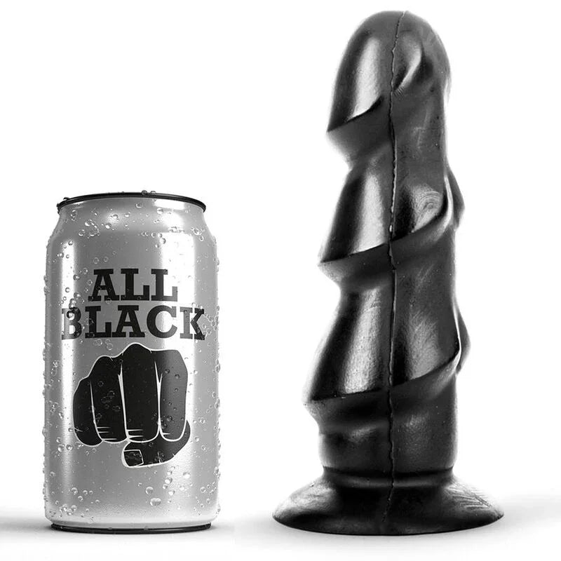 ALL BLACK - DILDO 17 CM - Nuvica