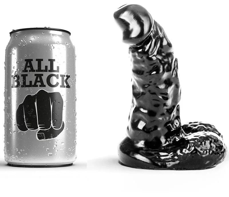 ALL BLACK - DILDO 13 CM - Nuvica