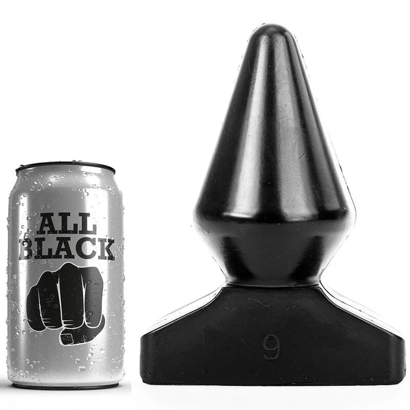 ALL BLACK - ANAL PLUG 18,5 CM - Nuvica