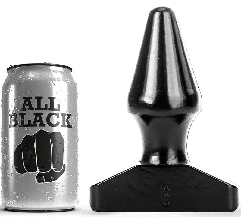ALL BLACK - PLUG ANAL 15,5 CM - Nuvica